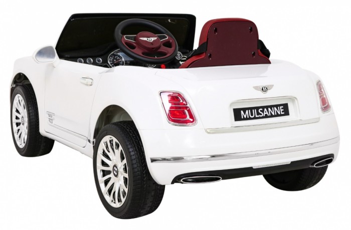 Bentley Mulsanne na akumulator Biały + Pilot + EVA + Wolny Start + MP3 USB + LED-5 6883 