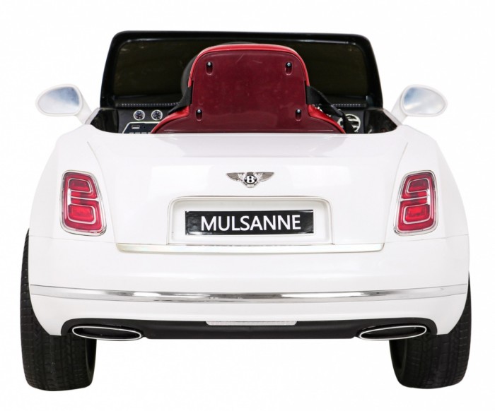 Bentley Mulsanne na akumulator Biały + Pilot + EVA + Wolny Start + MP3 USB + LED-6 6883 
