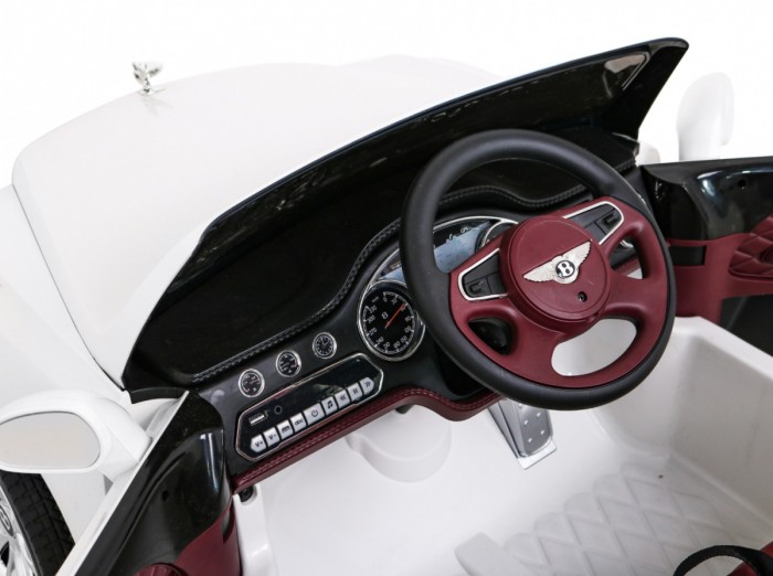 Bentley Mulsanne na akumulator Biały + Pilot + EVA + Wolny Start + MP3 USB + LED-8 6883 