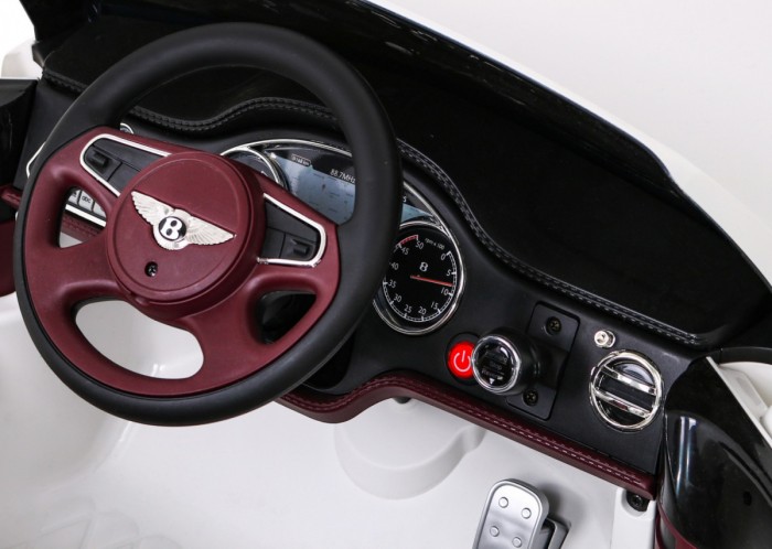 Bentley Mulsanne na akumulator Biały + Pilot + EVA + Wolny Start + MP3 USB + LED-9 6883 
