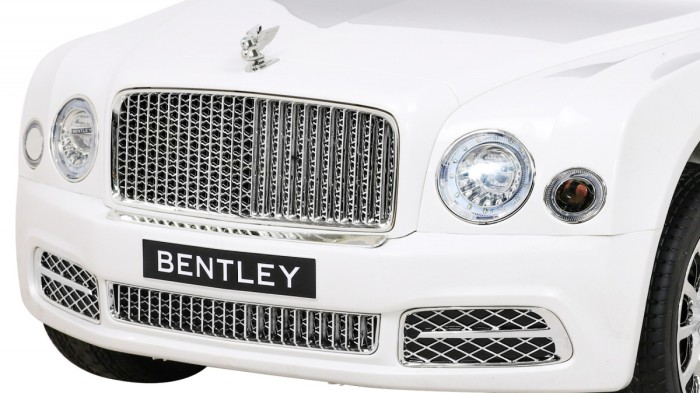 Bentley Mulsanne na akumulator Biały + Pilot + EVA + Wolny Start + MP3 USB + LED-13 6883 