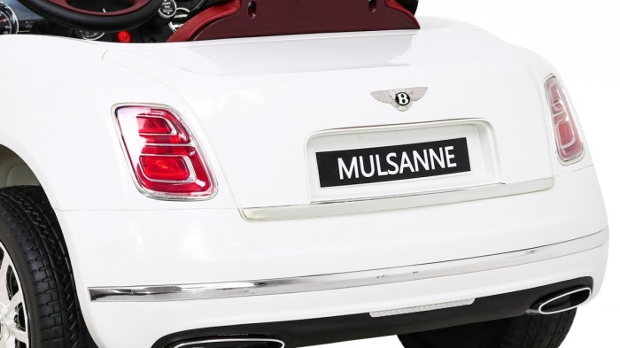 Bentley Mulsanne na akumulator Biały + Pilot + EVA + Wolny Start + MP3 USB + LED-14 6883 