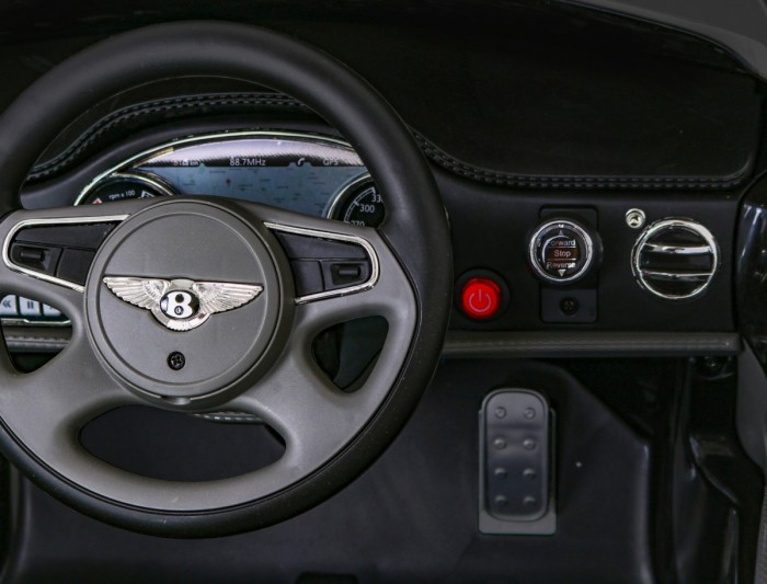 Bentley Mulsanne na akumulator Czarny + Pilot + EVA + Wolny Start + MP3 USB + LED-7 6884 