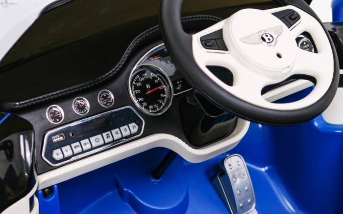Bentley Mulsanne na akumulator Niebieski + Pilot + EVA + Wolny Start + MP3 USB + LED-8 6885 