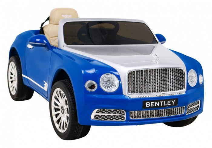 Bentley Mulsanne na akumulator Niebieski + Pilot + EVA + Wolny Start + MP3 USB + LED-11 6885 