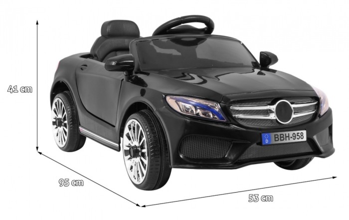 Pojazd BEST Czarny-2 6888 