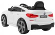 BMW 6 GT Autko na akumulator Biały + Pilot + Wolny Start + EVA + Pasy + LED MP3-5 6890 