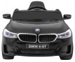 BMW 6 GT Autko na akumulator Czarny + Pilot + Wolny Start + EVA + Pasy + LED MP3-3 6891 