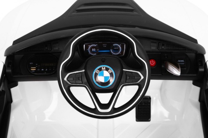 BMW I8 Lift Auto na akumulator Biały + Pilot-7 6894 