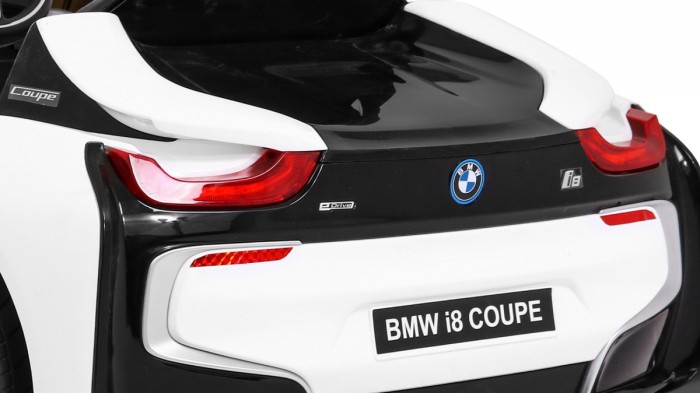 BMW I8 Lift Auto na akumulator Biały + Pilot-13 6894 