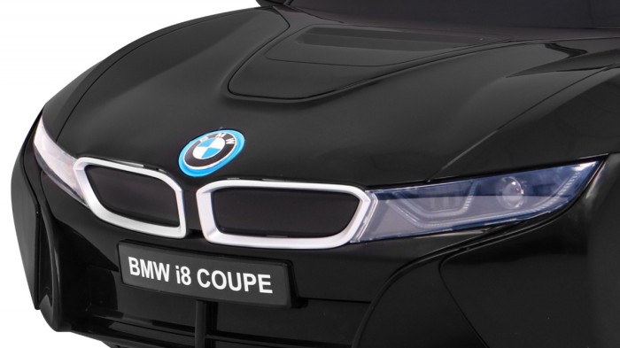 BMW I8 Lift Auto na akumulator Czarny + Pilot-11 6895 