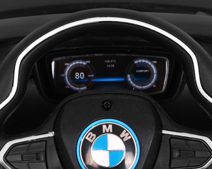 BMW I8 Lift Auto na akumulator Czarny + Pilot-14 6895 