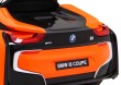 BMW I8 Lift Auto na akumulator Pomarańczowy + Pilot + Wolny Start + 3-pkt pasy + MP3 USB + LED-11 6898 