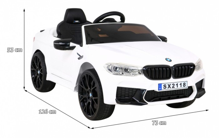 Pojazd BMW M5 DRIFT Biały-2 6899 