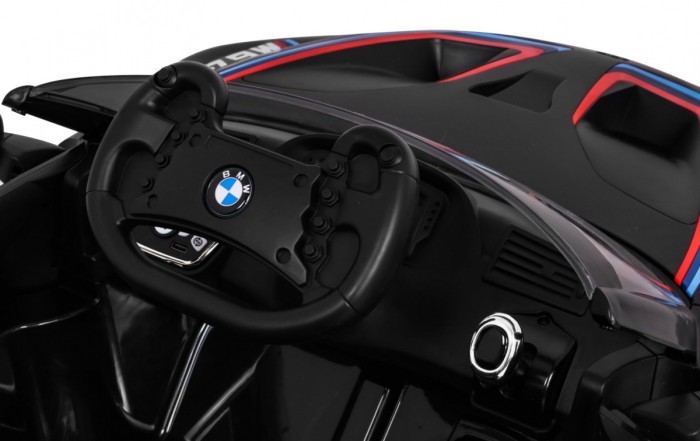 BMW M6 GT3 Auto na akumulator dla dzieci Czarny-11 6903 