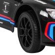 BMW M6 GT3 Auto na akumulator dla dzieci Czarny-16 6903 