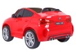 BMW X6M XXL dla 2 dzieci Czerwony SUV + Pilot + Ekoskóra-10 6906 