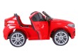 BMW X6M XXL dla 2 dzieci Czerwony SUV + Pilot + Ekoskóra-19 6906 