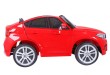 BMW X6M XXL dla 2 dzieci Czerwony SUV + Pilot + Ekoskóra-20 6906 