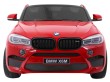 SUV BMW X6M XXL dla 2 dzieci Lakier Czerwony + Pilot + Ekoskóra-3 6908 