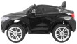 BMW X6M Elektryczne Autko dla dzieci - Czarny SUV + Pilot-4 6911 