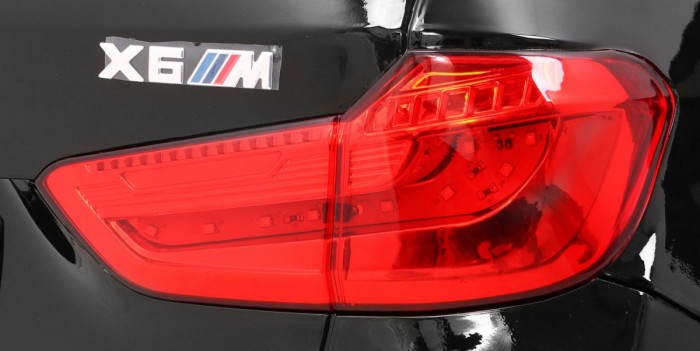 BMW X6M Elektryczne Autko dla dzieci - Czarny SUV + Pilot-11 6911 