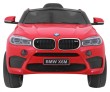 BMW X6M Elektryczne Autko dla dzieci - Czerwony SUV + Pilot-3 6912 