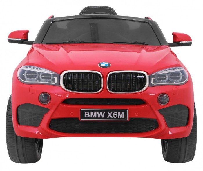 BMW X6M Elektryczne Autko dla dzieci - Czerwony SUV + Pilot-3 6912 