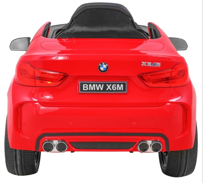 BMW X6M Elektryczne Autko dla dzieci - Czerwony SUV + Pilot-7 6912 