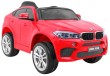 BMW X6M Elektryczne Autko dla dzieci - Czerwony SUV + Pilot-11 6912 