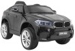 BMW X6M Elektryczne Autko dla dzieci - Czarny SUV + Pilot-12 6913 