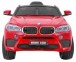 BMW X6M Elektryczne Autko dla dzieci, Czerwony SUV + Pilot-3 6914 
