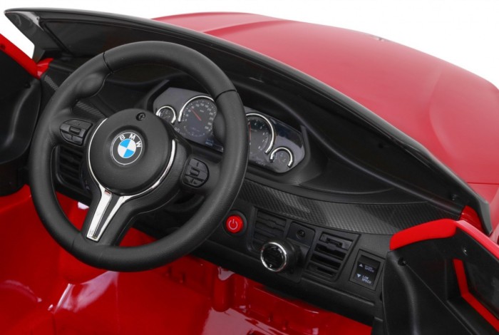 BMW X6M Elektryczne Autko dla dzieci, Czerwony SUV + Pilot-8 6914 