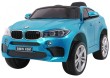 BMW X6M Elektryczne Autko, SUV dla dzieci Lakier Niebieski + Pilot-1 6915 