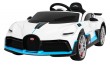 Bugatti Divo Autko na akumulator dla dzieci Biały + Pilot + EVA + Wolny Start + LED MP3-1 6916 