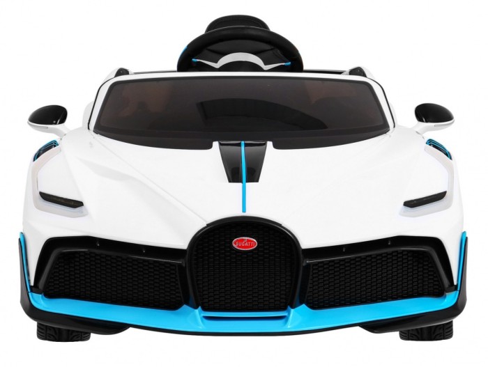 Bugatti Divo Autko na akumulator dla dzieci Biały + Pilot + EVA + Wolny Start + LED MP3-3 6916 
