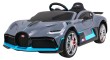 Bugatti Divo Autko na akumulator dla dzieci Szary + Pilot + EVA + Wolny Start + LED MP3-1 6917 