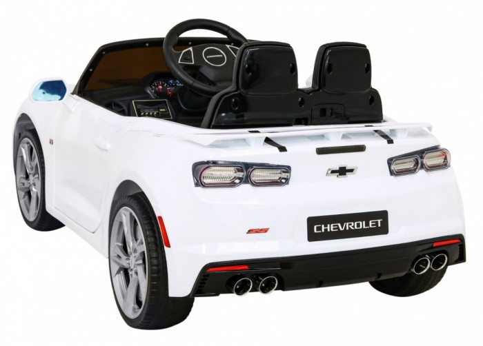 Chevrolet Camaro 2SS na akumulator Biały + Pilot + Koła EVA + Wolny Start + Dźwięki Światła-5 6918 