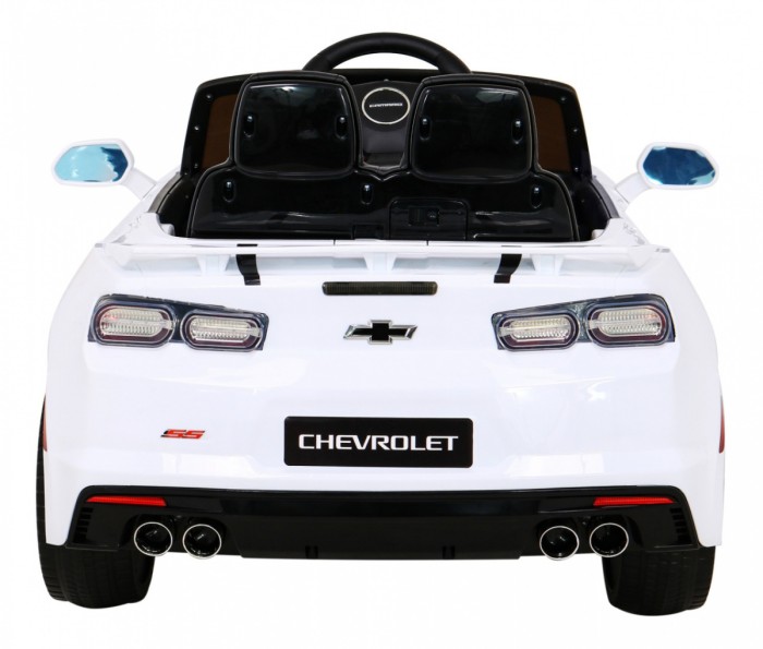 Chevrolet Camaro 2SS na akumulator Biały + Pilot + Koła EVA + Wolny Start + Dźwięki Światła-6 6918 