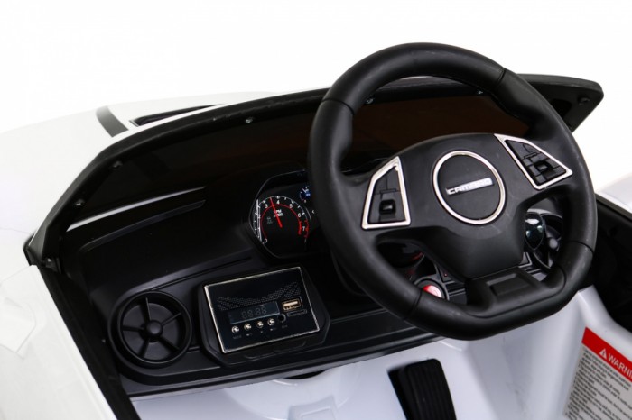 Chevrolet Camaro 2SS na akumulator Biały + Pilot + Koła EVA + Wolny Start + Dźwięki Światła-8 6918 