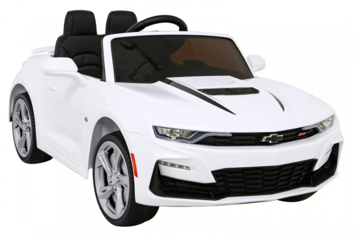 Chevrolet Camaro 2SS na akumulator Biały + Pilot + Koła EVA + Wolny Start + Dźwięki Światła-9 6918 