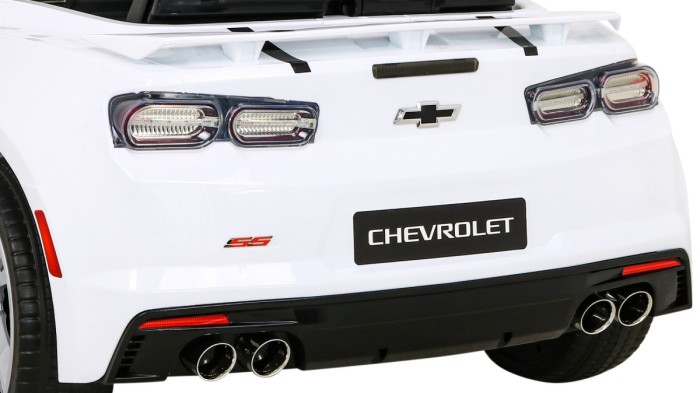 Chevrolet Camaro 2SS na akumulator Biały + Pilot + Koła EVA + Wolny Start + Dźwięki Światła-11 6918 
