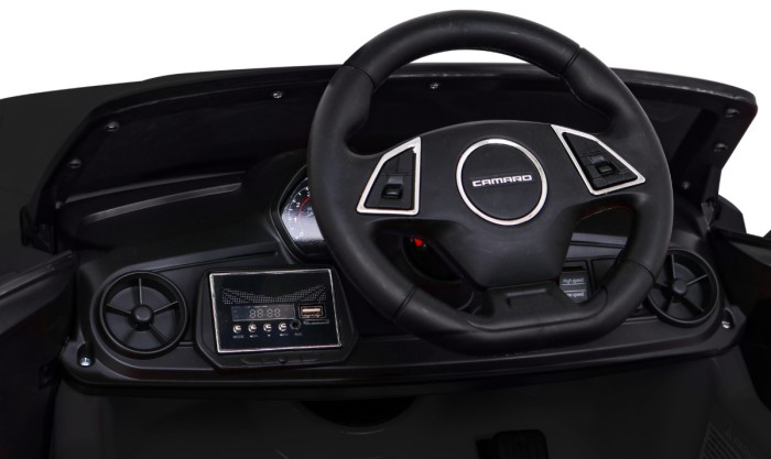 Chevrolet Camaro 2SS na akumulator Czarny + Pilot + Koła EVA + Wolny Start + Dźwięki Światła-8 6919 