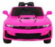 Chevrolet Camaro 2SS na akumulator Różowy + Pilot + Koła EVA + Wolny Start + Dźwięki Światła-3 6921 