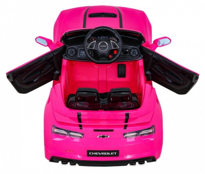 Chevrolet Camaro 2SS na akumulator Różowy + Pilot + Koła EVA + Wolny Start + Dźwięki Światła-8 6921 