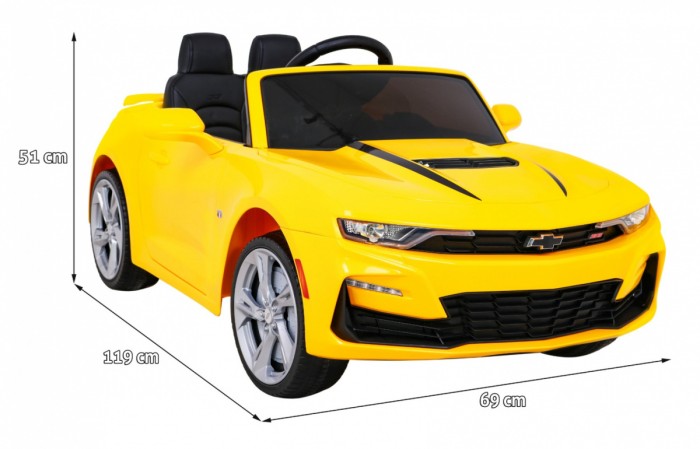 Chevrolet Camaro 2SS na akumulator Żółty + Pilot-2 6922 