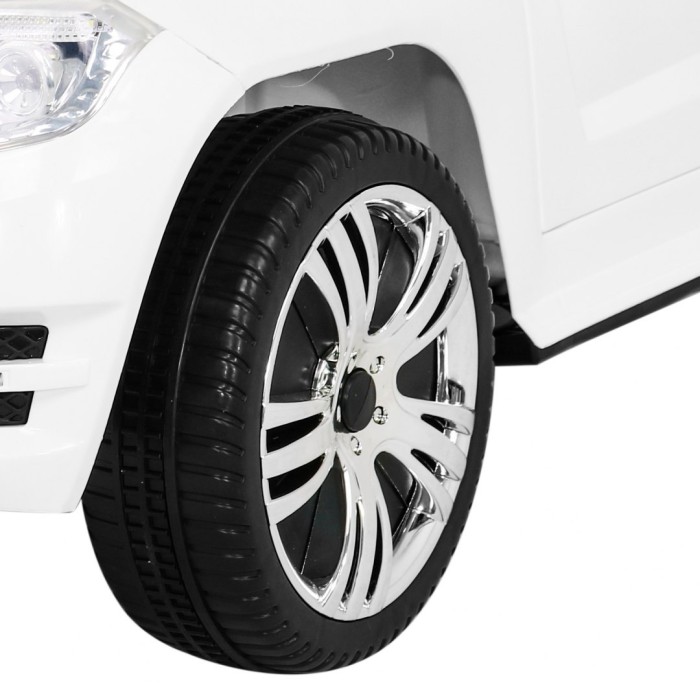 Autko City Rider dla dzieci Biały + Pilot + Regulacja kierownicy + Wolny Start + MP3 USB + LED-11 6924 