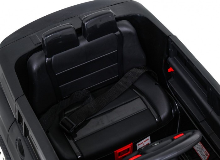 Autko City Rider dla dzieci Czarny + Pilot + Regulacja kierownicy + Wolny Start + MP3 USB + LED-11 6925 