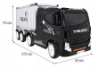 Pojazd Container Truck Czarny + Naczepa-2 6928 