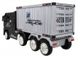 Pojazd Container Truck Czarny + Naczepa-5 6928 